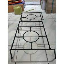 Dengan ukuran dimensi 780 mm x 465 mm x 122 mm. Tatakan Kompor Rinnai Standard Tungku 2 Jagrak Kompor Niko Standard Dudukan Kompor Rinnai Tungku 2 Shopee Indonesia