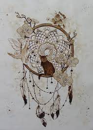 I Paint Using Only Coffee Art Coffee Painting Unique Paintings