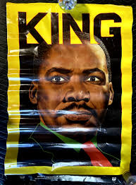 Vintage 1993 Artist Marcus Unity Steven/Mark Gaines Martin Luther King Jr  Poster