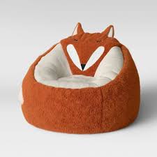 Character Bean Bag Pouf Orange Fox Pillowfort Target Kids Bean Bags Bean Bag Chair Bean Bag Chair Kids