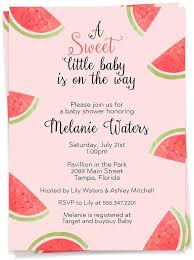 The summer baby shower offered on sale can be fully customized to your event or party theme with a myriad of options available. Amazon Com Watermelon Baby Shower Invitations Watermelon Invites Bbq Babyq Sweet Baby New Baby Pink Red Green Summer Sprinkle Girls It S A Girl Fruit Juicy 12 Count Office Products