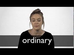 Ordinary Synonyms Collins English Thesaurus