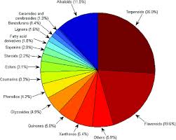 Pie Chart Showing The Distribution By Compound Types