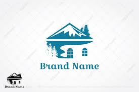 Mountain Hut Logo Home Organization Services Logos Real Estate Companies