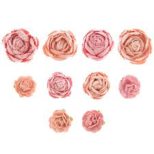 Take one a4 size craft paper and fold diagonally to make a square. Scrapbooking Embellishments Orange Paper Roses Flowers Card Making Scrapbooking Embellishment New Art Craft Supplies