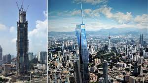 The building, which is still under construction, was originally to be called freedom tower but was officially renamed one world trade center by the. Malaysia Builds World S 2nd Tallest Building Pnb 118 Update Youtube