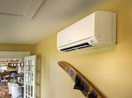 One type of air conditioner, the split, works by providing air from a wall mounted cooling unit or vents in the floor (which will be discussed in another post). How Ductless Air Conditioners Work Hgtv