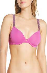 The top selling vanity fair moulded underwire bra has been named the softest bra ever. Natori Pure Luxe Underwire T Shirt Bra Nordstrom T Shirt Bra Bra Jumpsuit Chic