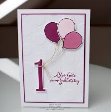 Stampin Up Kindergeburtstagskarte Geburtstagskarte Fur Ein Madchen Stempelset Partyballons Kindergeburtstagskarten Geburtstagskarte Karten Selber Basteln