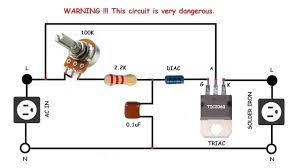 Solder Iron Controller Light Dimmer Ac Motor Speed Controller Electronic Circuit Design Dim Lighting Electrical Circuit Diagram