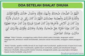 Penulis isfatu fadhilatul | ditayangkan 23 oct 2019. Bacaan Doa Setelah Sholat Dhuha Lengkap Dengan Tulisan Latin Dan Artinya Doa Harian Islami