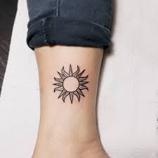 Sun Tattoo Meaning In Japan Tattoos Tattoos For Women Tattoos For Guys Tattoos For Women Small Tattoos For Women Half S Sun Tattoo Sun Tattoo Small Sun Tattoos