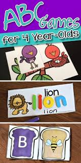 Learning the alphabet is a blast with these crafts, activities, and toys. Abc Games For 3 And 4 Year Olds