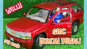 2001 gmc yukon denali die cast 1/18 black new. Welly Gmc Yukon Denali Red 1 18 Diecast Model Car H M C C Youtube