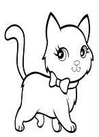 Trzech nowo narodzonego kociaka zerkające z pola. Kolorowanki Koty Malowanki Kotki Kittens Coloring Cat Coloring Page Kitty Coloring