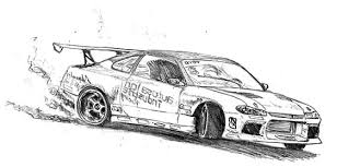 King Of Drifting Cars Coloring Pages Kids Play Color Cars Coloring Pages Race Car Coloring Pages Drifting Cars
