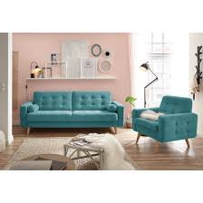Canape Convertible Borsh Microfibre Home24 Fr En 2020 Canape Convertible Maison Mobilier De Salon