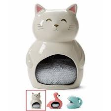 tri coastal des ceramic sponge holder