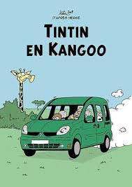 Tintin En Kangoo Tintin Personnage De Bande Dessinee Et Dessin Anime