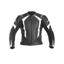 Rst R 14 Leather Jacket White Motorcycle Jackets Bike Stop Uk