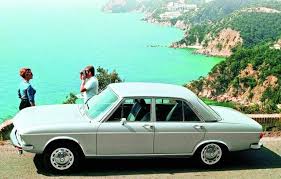 Image result for Pastel White 1970 Audi