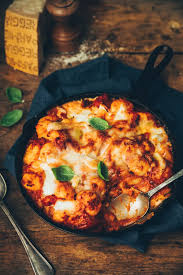 Gratin De Gnocchis Sauce Tomates Et Mozzarella Meg Cook Gratin De Gnocchi Gnocchis Recettes De Cuisine