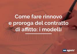 Come si fa a rinnovare i contratti dei giocatori in prestito. Come Fare Rinnovo E Proroga Del Contratto Di Affitto I Modelli