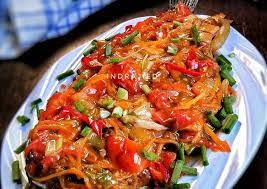 Resep Ikan Gurame Saus Padang Rabubaru Oleh Indrajied Recipe Resep Ikan Memasak Resep