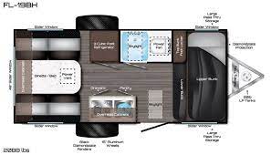 Enjoy each camping trip you take with this lightweight falcon trailing smoothly behind you. Falcon F Lite 19bh Trailer Lite Travel Trailers Ultra Light Travel Trailers Travel Trailer