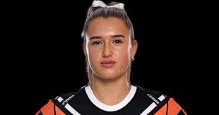 Official Telstra Women's Premiership profile of Evie McGrath for Wests  Tigers Women