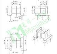 Bobbins | EF12.6 High Frequency Power Transformer Frame ...