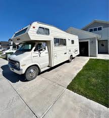 Image result for Off White 1977 Motor Home