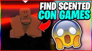 HOW TO FIND SCENTED CON GAMES ON ROBLOX! February UPDATE 2021 *SUPER RARE*  - YouTube