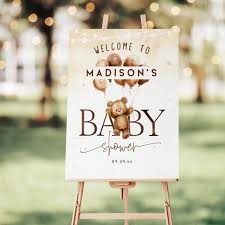 Baby Boy Shower Decorations Bear Theme