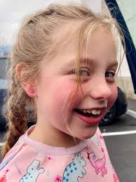 Ear piercing recommendations for 8th birthday