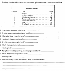 Graphing Reading A Table Of Contents Interactive Learning Graphing Goods And Services
