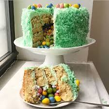 40 scrumptious easter treat recipes | the craftiest couple / let kids decorate their own basket desserts to bring home:. Easter Egg Hunt Cake E2 Bakes Brooklyn