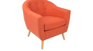 Rated 4.5 out of 5 stars. 379 99 Rozelle Orange Accent Chair Classic Contemporary Polyester