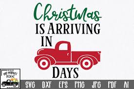 This little tree would be very cute on a card or tag paired with a little present next to it, or a little scottie dog or any little toy. Christmas Countdown Cut File Christmas Truck Graphic By Oldmarketdesigns Creative Fabrica