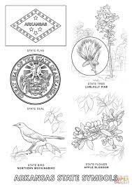 Beehive template & beehive coloring page. Arkansas State Symbols Coloring Page Free Printable Coloring Pages Coloring Home
