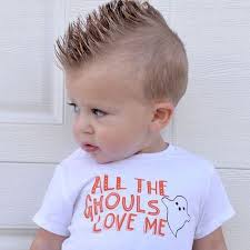 Black boys with mohawk haircut are already considered cool because at the end of the day they are opting for one of the punkiest and edgiest hairstyles that have ever existed. 25 Susse Kleinkind Boy Haarschnitte Little Boy Haircuts Toddler Haircuts Baby Boy Haircuts