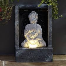 Buddha Fountain Garden Light Garden Fountains Buddha Fountain