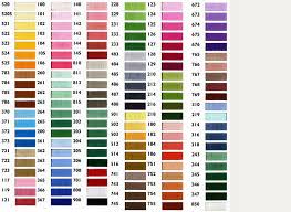 Thread Color Chart Promotional Products Items