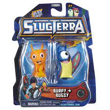 Amazon.com: SLUGTERRA Series 2 Burpy & Bugsy Mini Figure 2-Pack : Toys &  Games