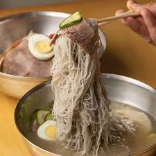 In summer, many koreans enjoy to eat cold noodles. La S North Korean Noodle Restaurant Ham Hung 34 Years Later Eater La