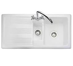 500x950 tibet 1.5 bowl rvs brushed steel. Rangemaster Portland 1 5 Bowl White Ceramic Kitchen Sink