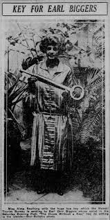 One other “Earl” was gifted a Key to The City of Honolulu.