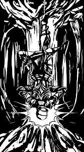 In the advice position, the star is asking you to connect to your higher self and listen to what your inner voice is trying to tell you. Artstation Hanged Man Tarot Card Paul Geronimos