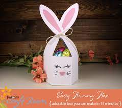 Pazzles craft room is your resource for cutting files, tutorials, and education for the pazzles inspiration creative cutter. Easy Bunny Box Pazzles Craft Room