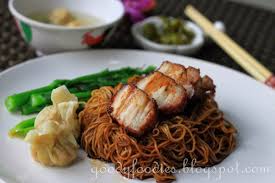 Wonton Noodles Malaysian Wantan Mee Recipe Dishmaps Wonton Noodles Char Siu Noddle Recipes